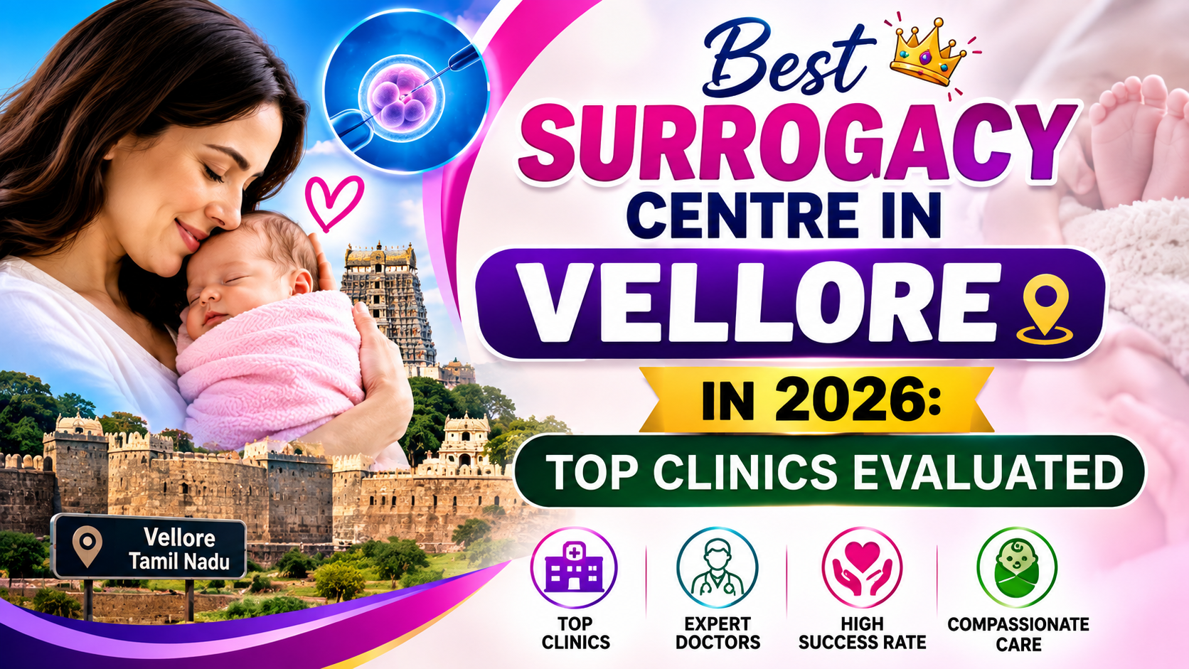 IVF Cost in Vellore 2026 | Full Price Breakdown &amp; Clinics